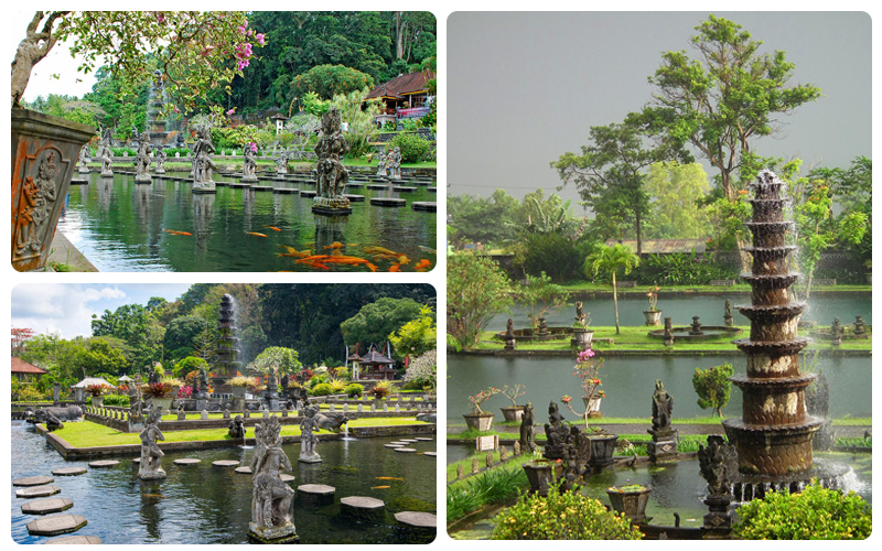 معبد و باغ تامان تیرتاگانگا بالی