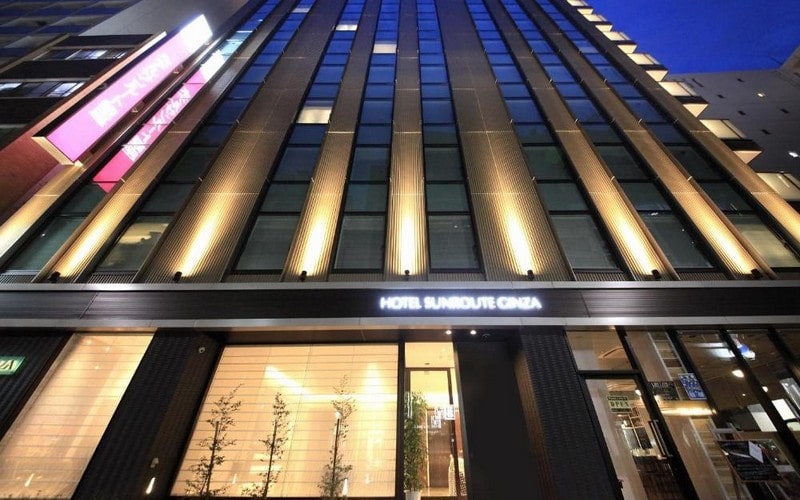هتل Hotel Sunroute Ginza Tokyo