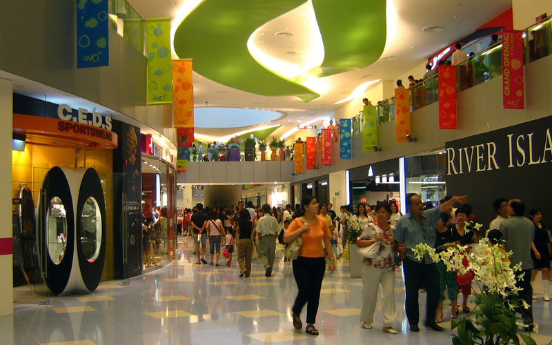 مرکز خرید ویوو سیتی سنگاپور 