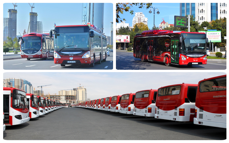 حمل و نقل عمومی در باکو