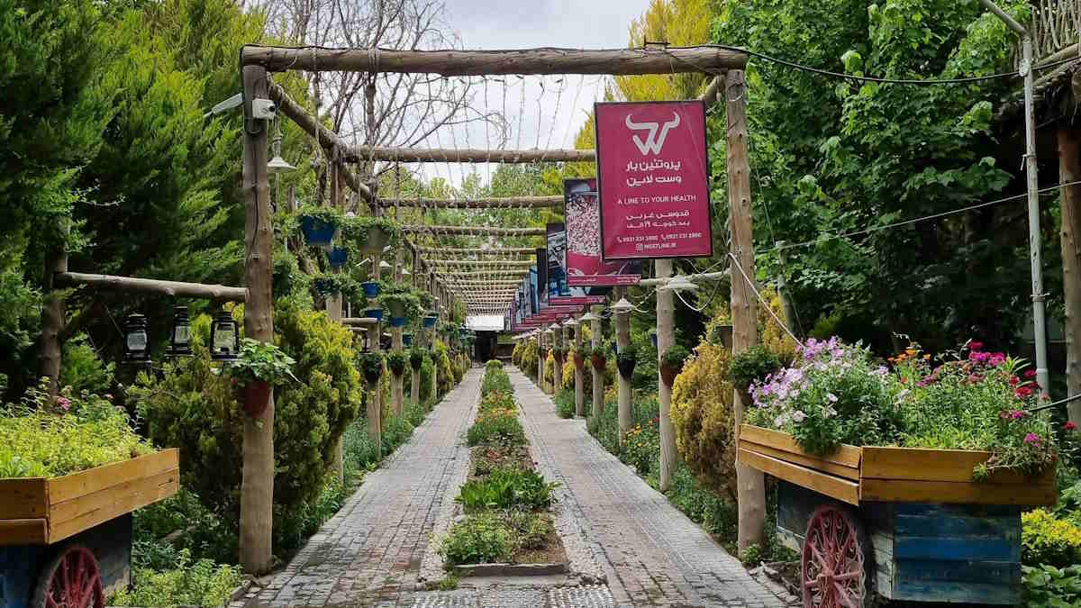 بهترین باغ رستوران های شیراز