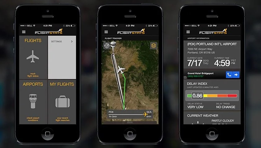 اپلیکیشن های مشاهده آنلاین پرواز و هواپیما در آسمان