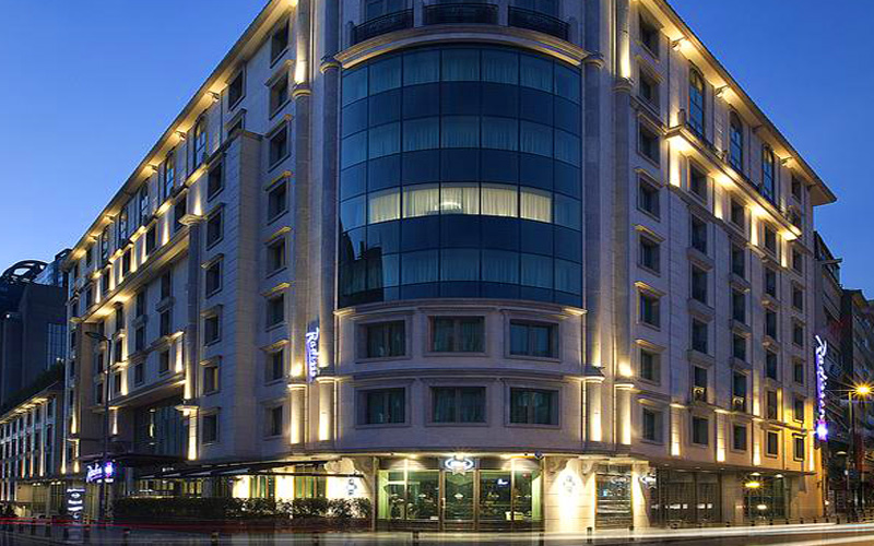هتل Radisson Blu Hotel Istanbul Sisli 