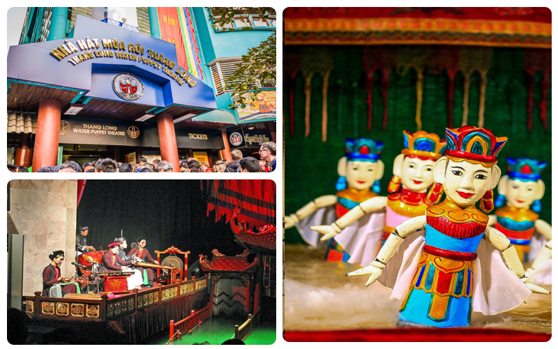 تئاتر عروسکی آبی تانگ لانگ هانوی