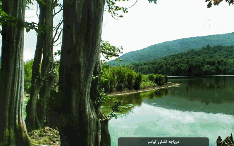 دریاچه الندان کیاسر
