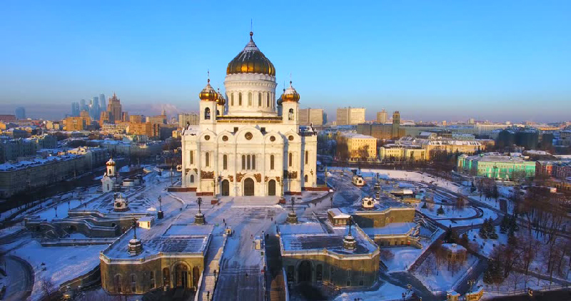 کلیسای مسیح نجات دهنده مسکو