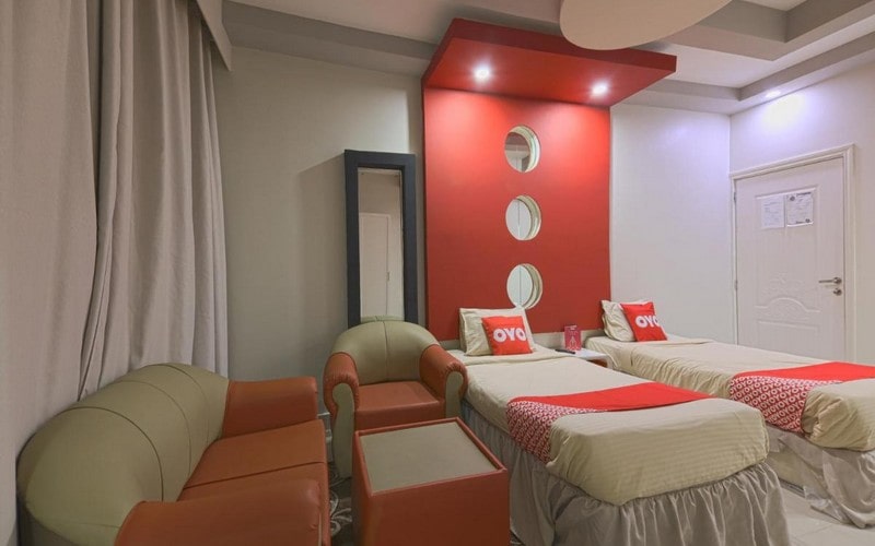 هتل OYO 129 Al Bayrahaa Hotel Apartments Muscat 