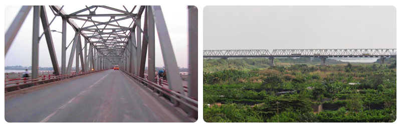 رود سرخ | جاذبه ها و پل ها هانوی