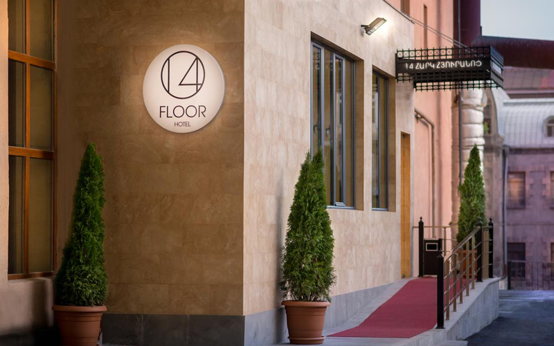 هتل 14 Floor Hotel Yerevan 