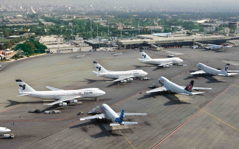 راهنمای ترمینال های پروازهای فرودگاه مهرآباد