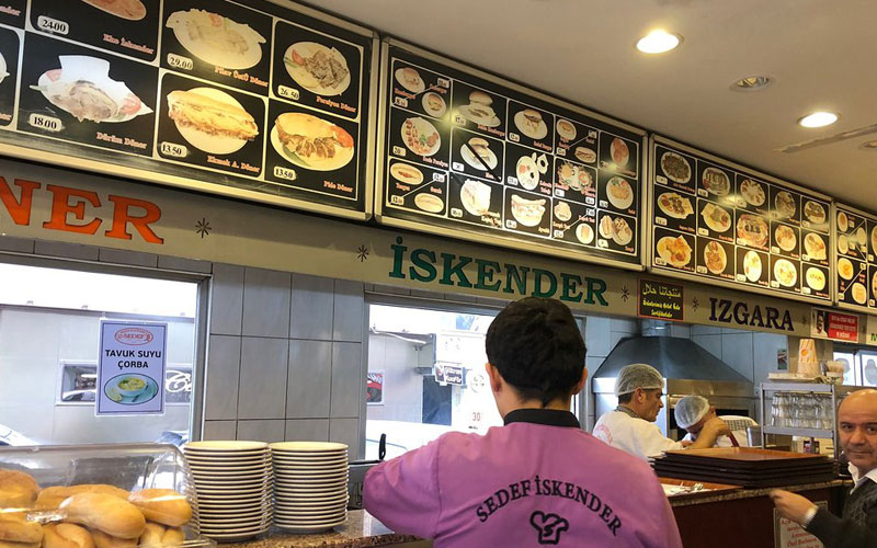 رستوران صدف اسکندر استانبول