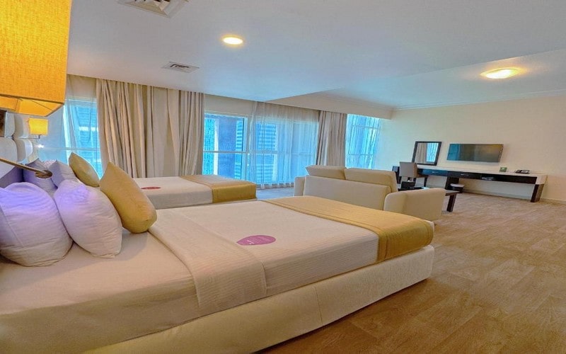 هتل Sunday Mega Hotel Dubai (Formerly Emirates Grand Hotel Apartments Dubai)