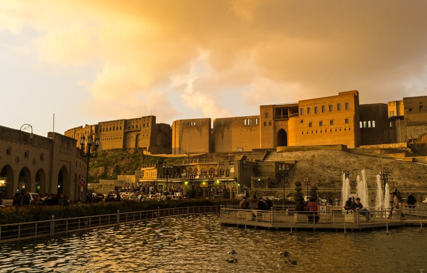 اربیل عراق کجاست؟