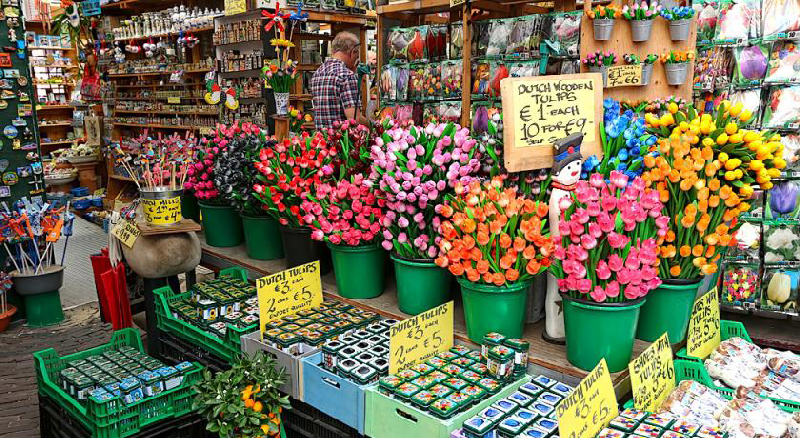 بازار گل بلومن آمستردام