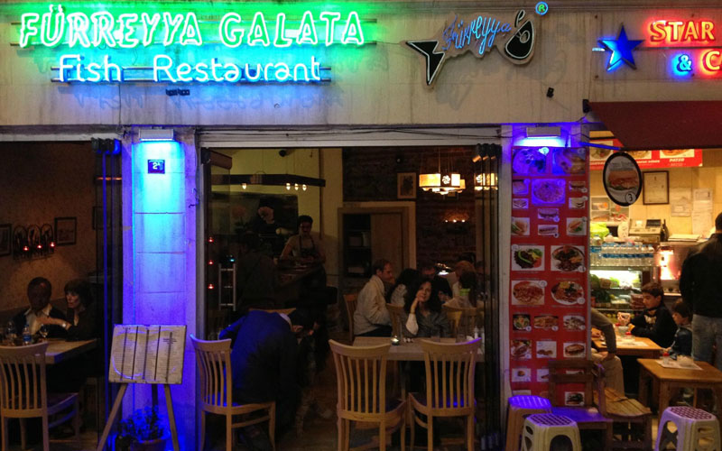رستوران فوریا گالاتا بالیکچی استانبول