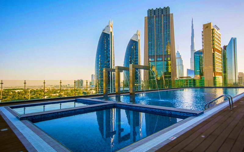 هتل Gevora Hotel Dubai