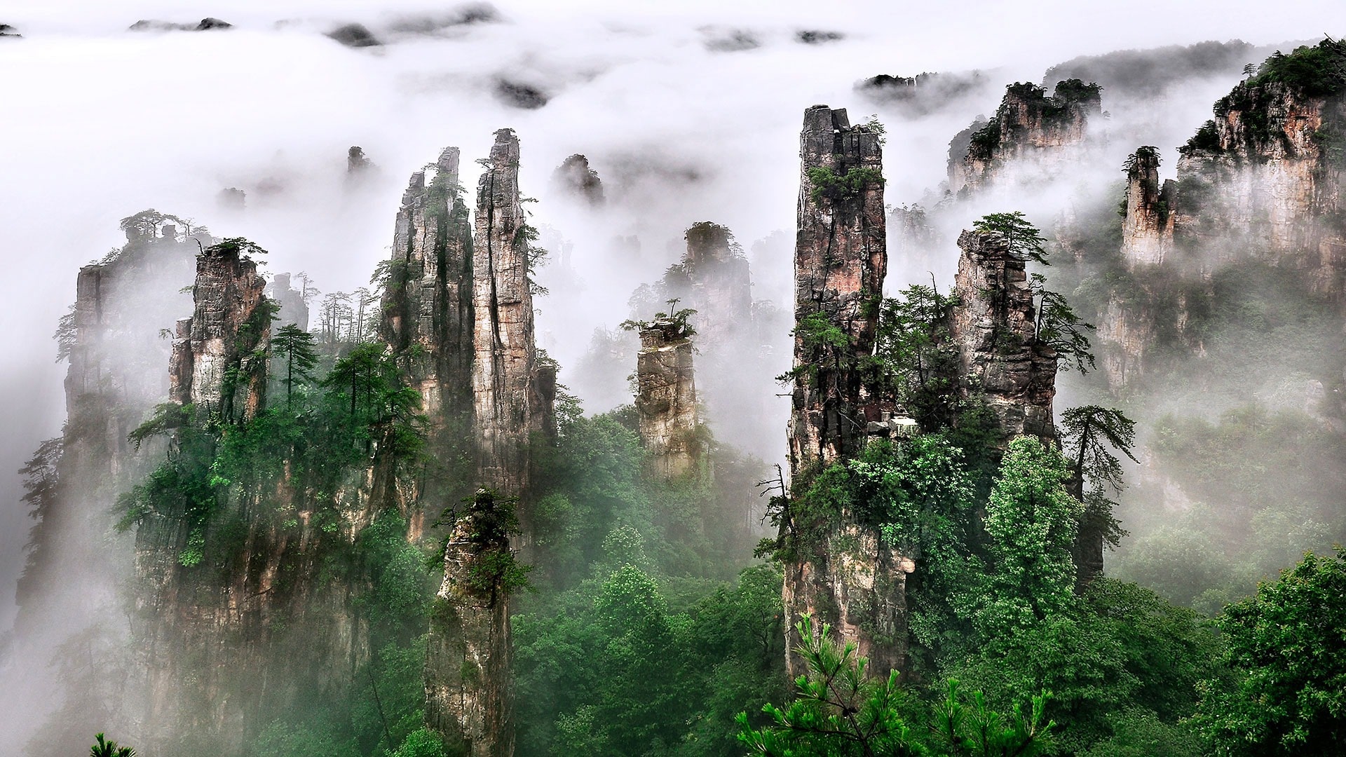 جاهای دیدنی چین | از کوه های رنگی تا شهرهای معلق