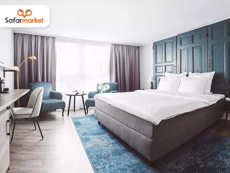 اتاق هتل برلین رزرو شده با کمک سفرمارکت