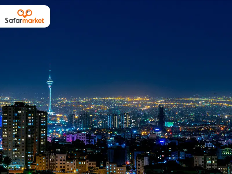 بلیط هواپیما باتومی به تهران و سفر به تهران به کمک سفرمارکت