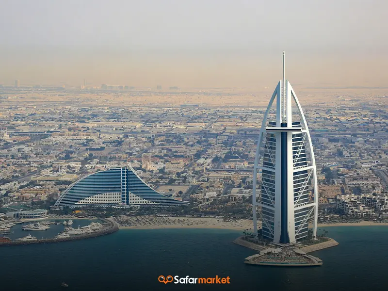 سفر از استانبول به دبی با خرید بلیط استانبول به دبی از سفرمارکت