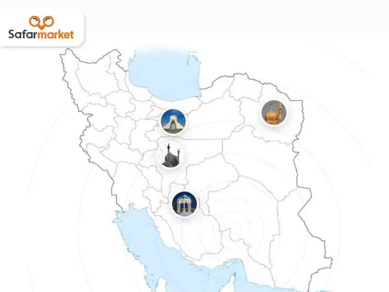 مسیرهای قطار نورالرضا