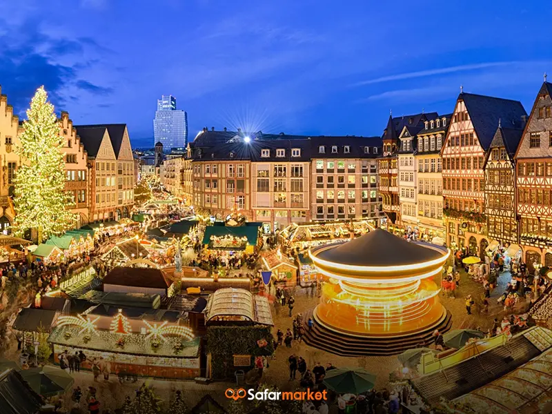 سفر به فرانکفورت با بلیط تهران فرانکفورت خریداری شده از سفرمارکت